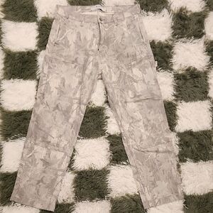 Hollister Loose Fit Mens Camo Carpenter Pants Size 32×30